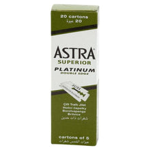 Load image into Gallery viewer, Astra Superior Platinum Double Blades 100Pck