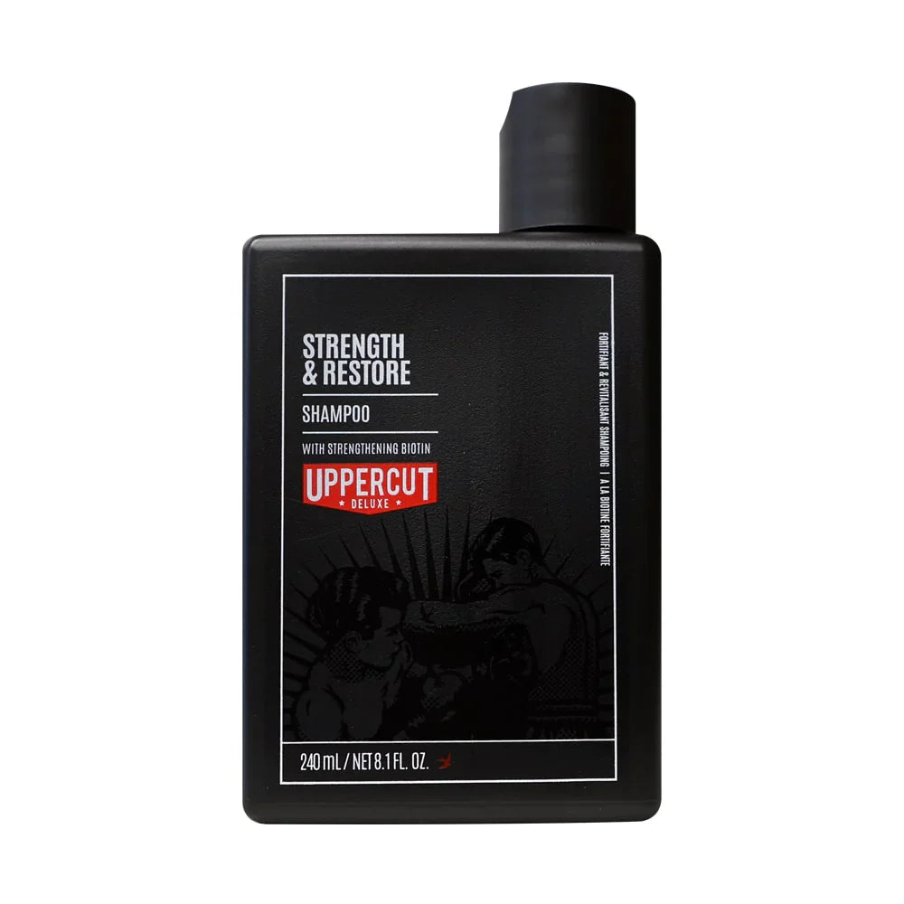 Uppercut Deluxe Everyday Strength and Restore Shampoo 240ml