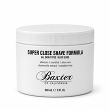 Load image into Gallery viewer, Baxter of California Super Close Shave Formula 240ml Front 
