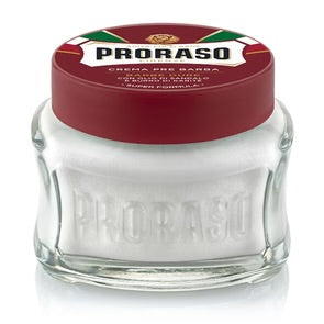 Proraso Pre Shave Cream Nourish Tub Sandalwood & Shea Butter 100ml