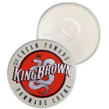 Load image into Gallery viewer, King Brown Cream Pomade Container