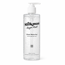 Load image into Gallery viewer, Milkman Clear Shave Gel Soap Free 500ml