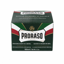 Load image into Gallery viewer, Proraso Eucalyptus &amp; Menthol Refresh Shaving Cream 150ml Box 