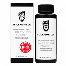 Load image into Gallery viewer, Slick Gorilla Hair Styling Powder 20g Tube &amp; Package 