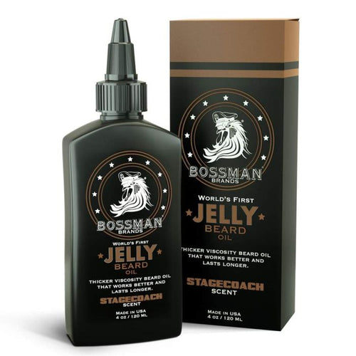 Bossman Brands Jelly - Stagecoach Scent Beard Oil – 120ml