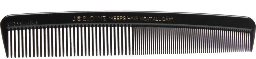 Js Sloane Black Dresser Comb Sloane