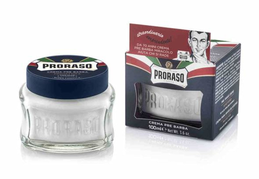 Proraso Blue Protect Aloe Vera Pre-Shave Cream 100Ml