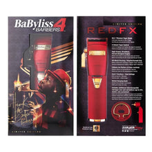 Load image into Gallery viewer, Babyliss Pro RedFX Lithium Hair Clipper - Influencer Collection