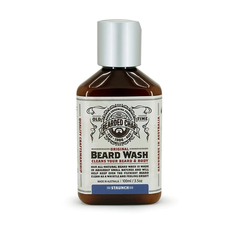 The Bearded Chap Staunch Original Beard Wash Travel Edition 100Ml