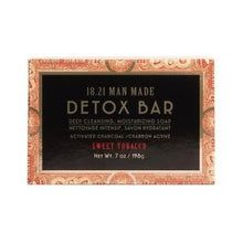 Load image into Gallery viewer, 18.21 Man Made Detox Soap Bar 198G