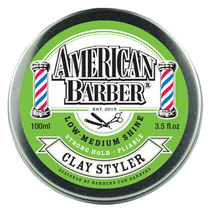 American Barber Clay Styler 100Ml