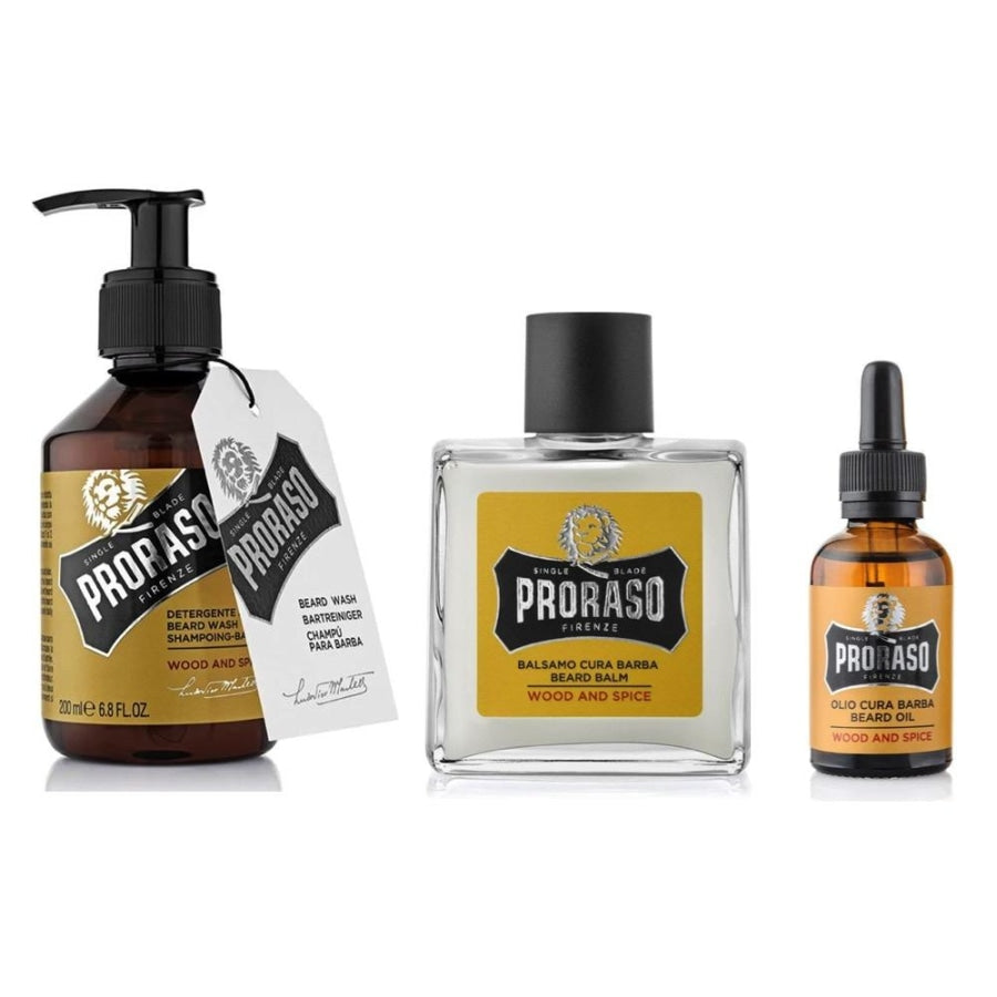 Proraso Beard Shave Kit Wood & Spice