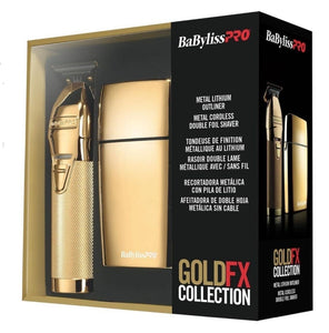 Babyliss Pro Gold Fx Collection (Skeleton And Foil Shaver Set) Babylisspro