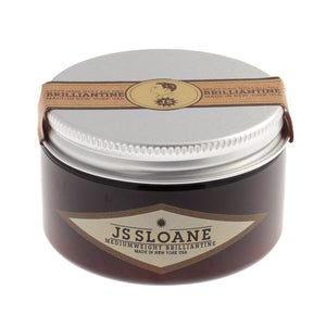 Js Sloane Medium Weight Brilliantine Pomade 118Ml Sloane